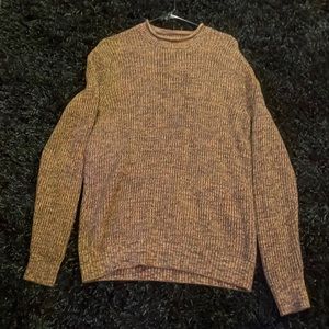 Old navy men’s medium roll neck sweater. Orange